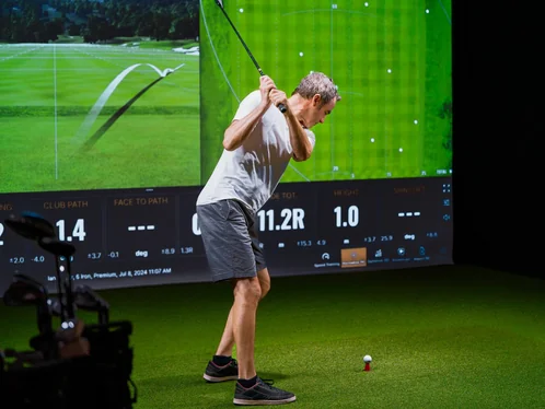 Golf TrackMan Studio