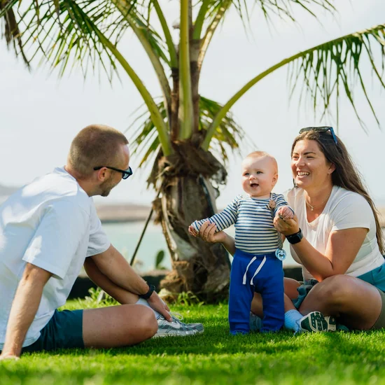Aktiv familieferie på Club La Santa