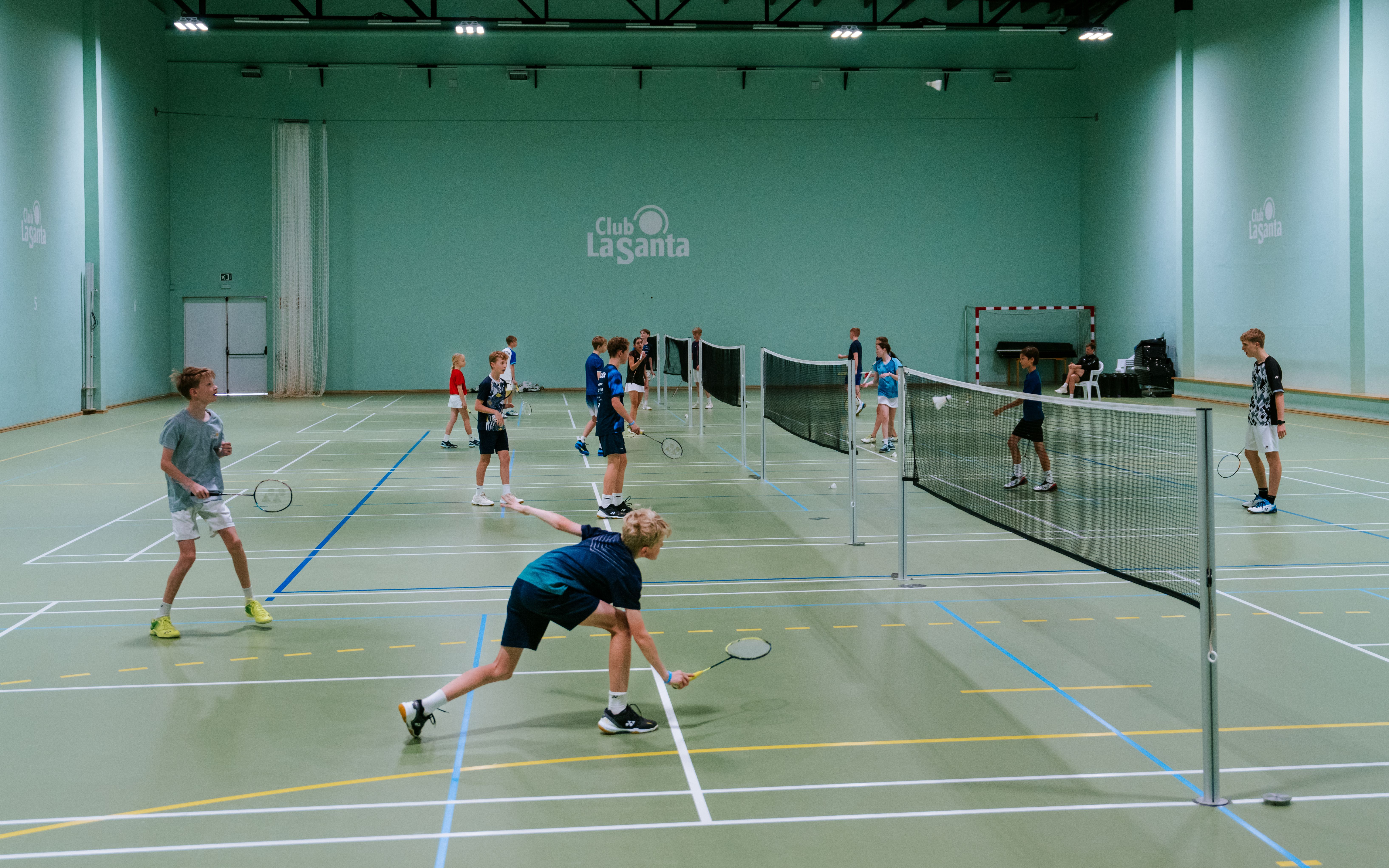 Badminton træningslejr